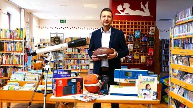 Video Die Stadtbücherei Lichtenfels bietet ab sofort die Bibliothek der Dinge an in English