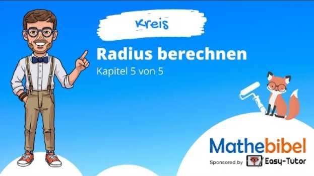 Video Kreis ► Radius berechnen (aus Kreisausschnitt und Mittelpunktswinkel) su italiano