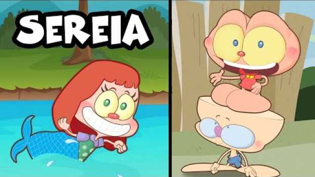Video Mongo e Drongo Respondem 09: Porque a pequena sereia tem cauda - desenho animado infantil 2019 en français