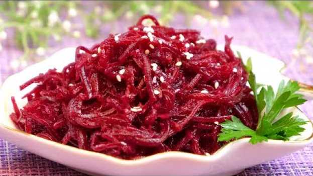 Video СВЁКЛА ПО-КОРЕЙСКИ - Вкуснее рецепта не пробовала! su italiano