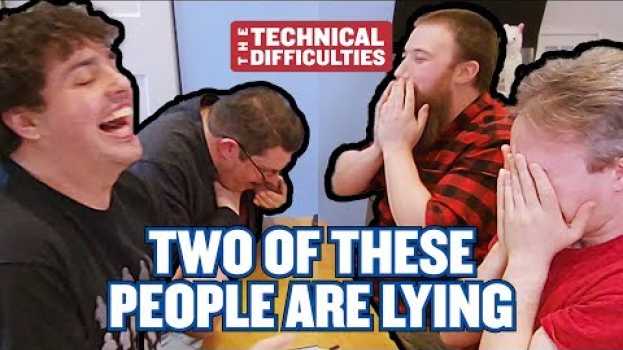 Video Meatballs, Noseflutes and Judith | Two Of These People Are Lying 1x01  | The Technical Difficulties su italiano