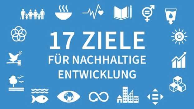 Video Die 17 Ziele für nachhaltige Entwicklung (SDGs) der Vereinten Nationen em português