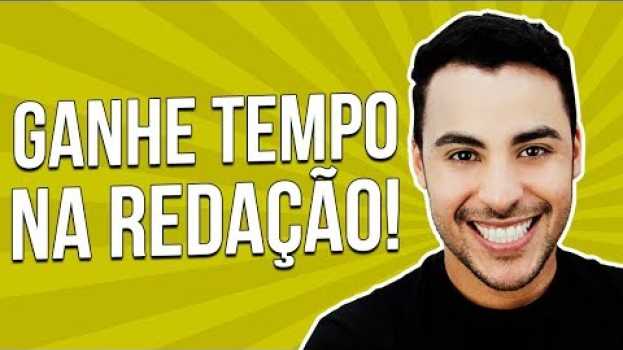 Video COMO FAZER SUA REDAÇÃO MAIS RÁPIDO | Prof. Romulo Bolivar su italiano