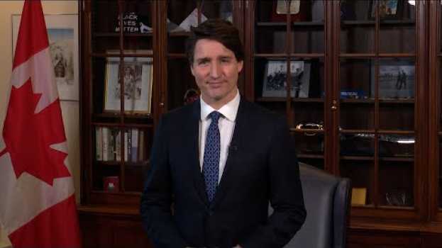 Video Le premier ministre Trudeau prononce un message sur le discours du Trône   türkçe