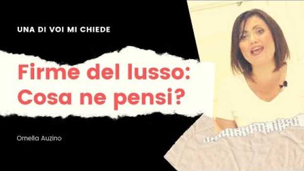 Video Una domanda da Instagram: "Cosa penso delle firme del lusso?". Ecco la mia risposta po polsku