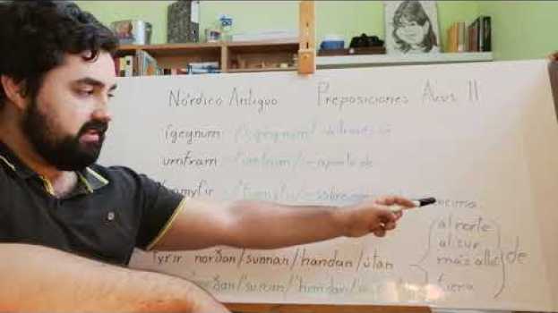 Video Aprende el IDIOMA NORDICO ANTIGUO Preposiciones propias sólo del caso acusativo II auf Deutsch