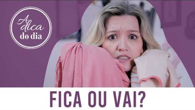 Video DESAPEGO SEM SOFRER: GUIA PRÁTICO PARA DECIDIR O QUE FICA | A DICA DO DIA COM FLÁVIA FERRARI auf Deutsch