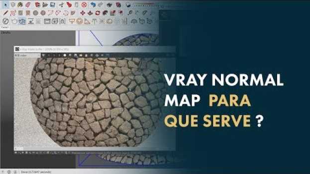 Video VRAY | Normal Map - O que é e o que faz? [USE ELE]   türkçe