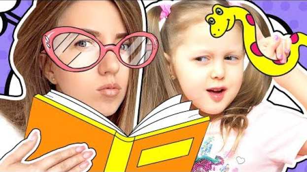 Video НЯНЯ для Амельки, а она не хочет сидеть с няней! Как им подружиться? en français