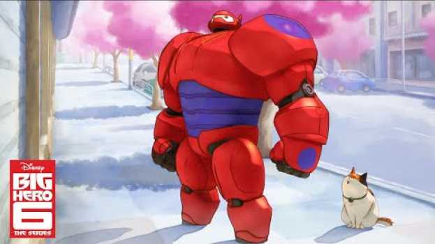 Видео Mochi and his Toy | Baymax and Mochi | Big Hero 6 The Series | Disney Channel на русском