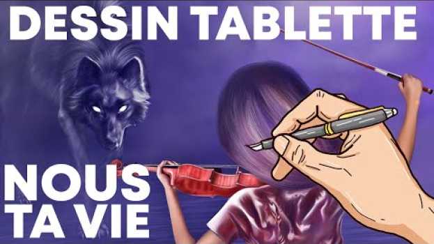 Video Extrait de la chanson "Nous ta vie" en DESSIN sur ipad pro auf Deutsch