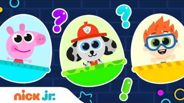 Video Know Your Nick Jr. #1 w/ PAW Patrol, Peppa Pig & Bubble Guppies! 🤓 Nick Jr. en français