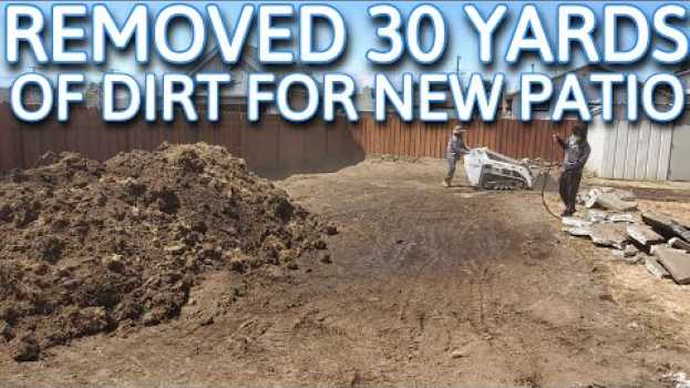 Video How To Excavate For Backyard Concrete Patio |All Access 510-804-4646 su italiano