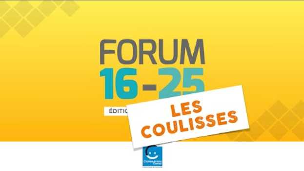 Video Dans les coulisses du Forum 16-25 100% virtuel   türkçe