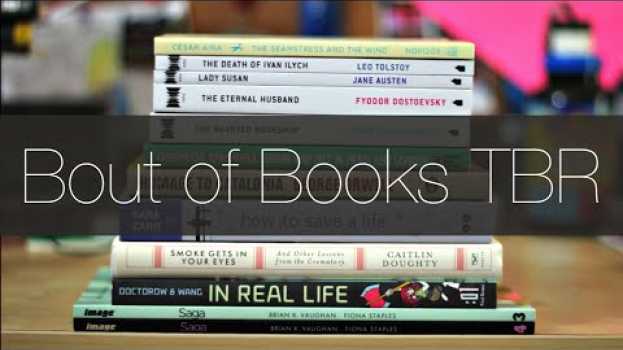 Video Bout of Books 13 TBR in English