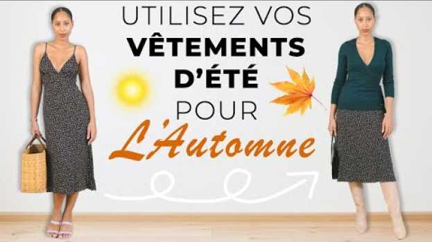Video 🍂Comment s'habiller en automne avec vos vêtements d'été ☀️(on peut bien s'habiller avec peu) po polsku