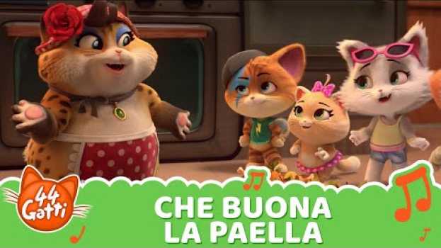 Video @44GattiIT | Canzone “Che buona la Paella” [VIDEOCLIP] em português