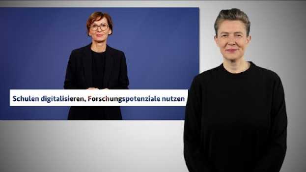 Video Videoreihe: Bildungsministerin Bettina Stark-Watzinger (DGS) po polsku