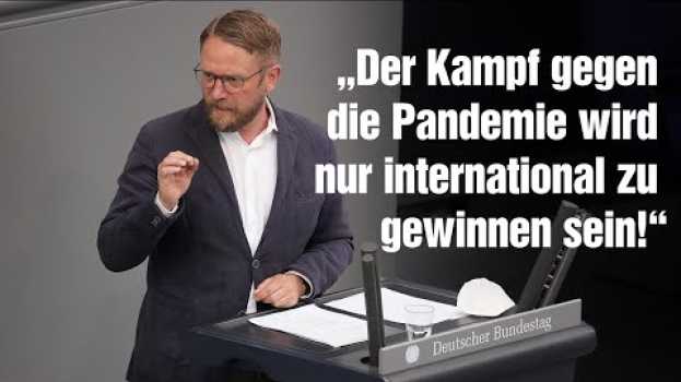 Video Eine Pandemie muss international bekämpft werden: Impfpatente endlich freigeben! in English