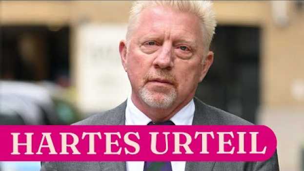 Video Boris Becker: Die Tennis-Legende muss ins Gefängnis!   türkçe