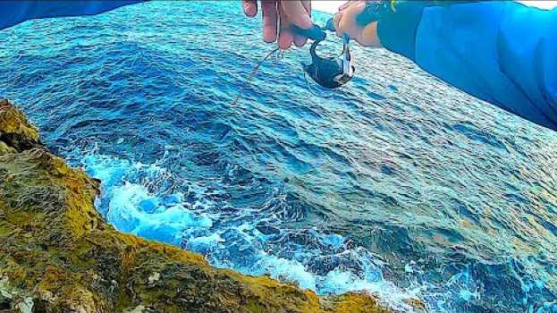 Video La BIG a micro JIG! Light Spinning dalla SCOGLIERA in Mar Adriatico C&R en français