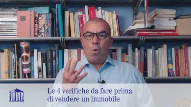 Video Le 4 verifiche da fare prima di vendere un immobile in English