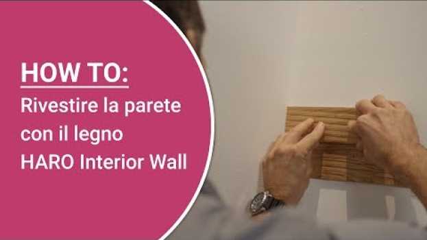 Video Istruzioni: Applicare HARO Interior Wall alla parete   türkçe