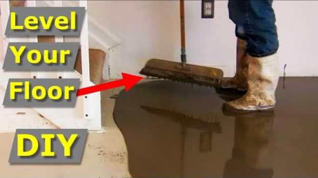 Video How to Self Level Concrete Floors Like Pros - Self Leveler po polsku