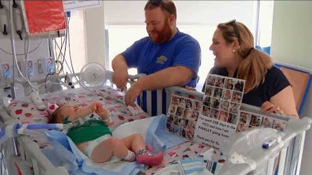 Video After Receiving a Heart Transplant 1-Year-Old Tessa Agnoli Goes Home po polsku