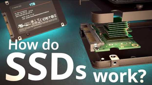 Video How do SSDs Work? | How does your Smartphone store data? |  Insanely Complex Nanoscopic Structures! auf Deutsch