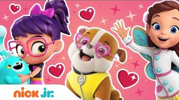 Video “My Fuzzly Valentine” 💖w/ Abby Hatcher & PAW Patrol! | Stay Home #WithMe | Music Video | Nick Jr. su italiano