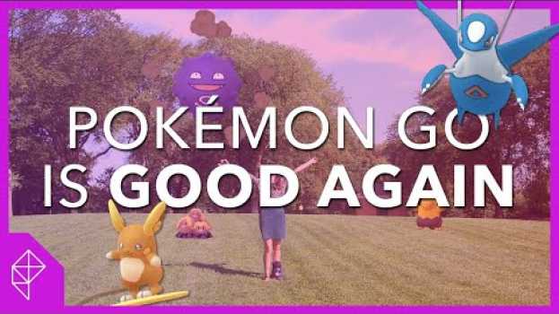 Video Pokémon Go is good now po polsku