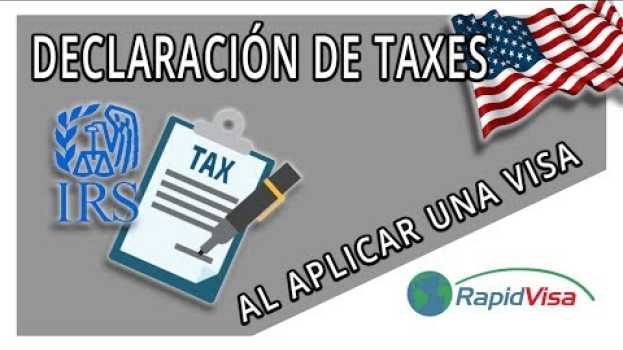 Video ¿Cuántos años de declaración de Taxes tengo que presentar para aplicar para una Visa familiar? su italiano