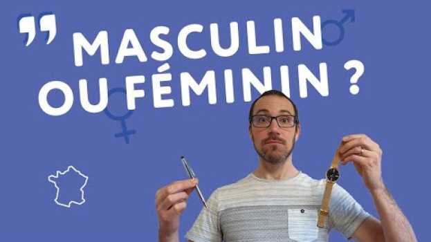 Video Comment savoir si un mot est masculin ou féminin ? auf Deutsch
