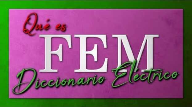 Video ¿Qué es Fuerza Electro-Motriz? ¡NO ES CUALQUIER VOLTAJE! (corregido) su italiano