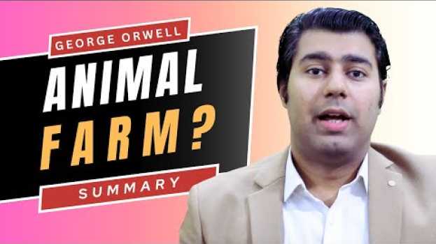 Video Animal Farm by George Orwell || Book Review & Summary by Umer Javed auf Deutsch