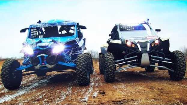 Video Монстр багги из РФ против BRP Maverick Turbo. Кто кого?   türkçe