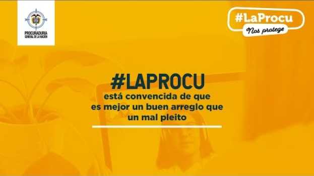 Video ¿Cuánto tiempo toma conciliar con #LaProcu? in English