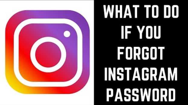 Video What To Do If You Forgot Instagram Password en español