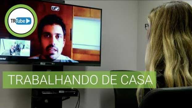 Video Quem pode fazer teletrabalho no TRT-2 in English