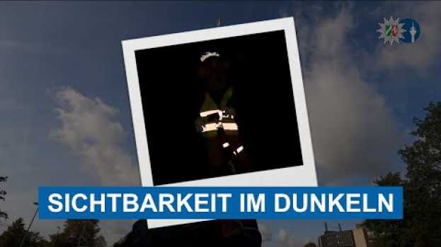 Video Sichtbarkeit in der dunklen Jahreszeit I Polizei Düsseldorf   türkçe