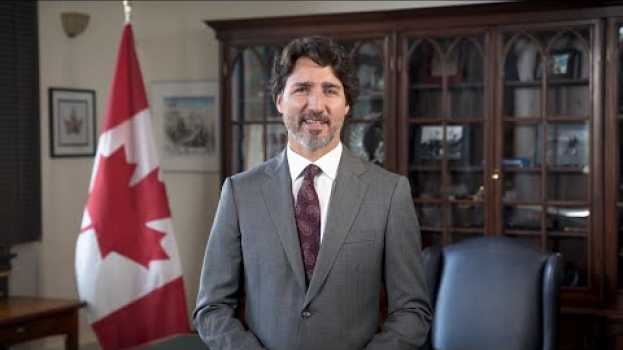 Видео Le premier ministre Trudeau transmet un message à l’occasion de la fête du Travail на русском