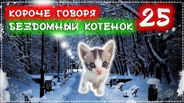 Video КОРОЧЕ ГОВОРЯ, Я БЕЗДОМНЫЙ КОТЕНОК Лайки 25 [От первого лица] История одной жизни. Новый год 2019   türkçe