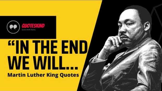 Video Martin Luther King Jr - Martin Luther King Quotes That Will Restore Your Soul en español