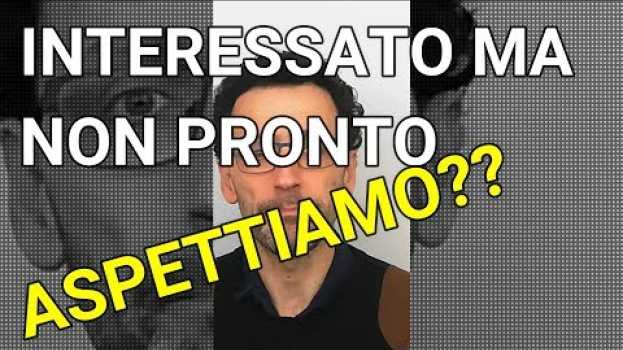 Video Non sono sicuro se il bambino sia pronto. Aspetto ad iniziare? em português