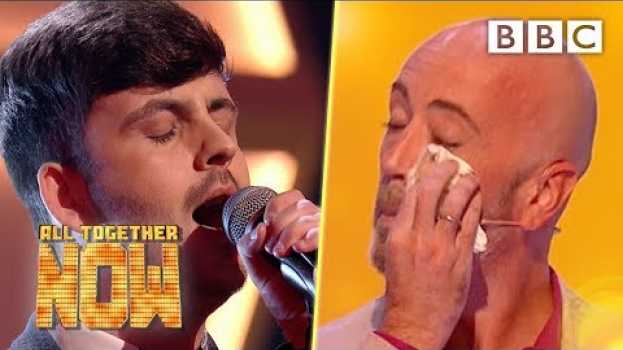 Video Anxious-Amazing Danny SHOCKS Geri / Paulus emotional 😮 - All Together Now en español