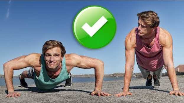 Video POMPES ✅ BIEN FAIRE sa 1ÈRE & DERNIÈRE (Guide Complet - ft. Flag) in English