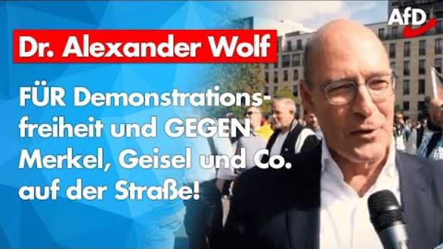 Video Für Demonstrationsfreiheit und gegen Merkel, Geisel und Co. auf der Straße!   türkçe