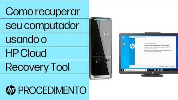 Video Como recuperar seu computador usando o HP Cloud Recovery Tool | Computadores HP | HP Support   türkçe