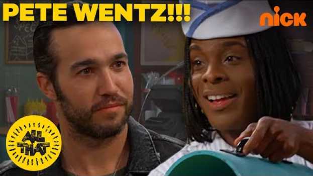 Video Pete Wentz Orders 5,000 Good Burgers 🍔! | All That su italiano